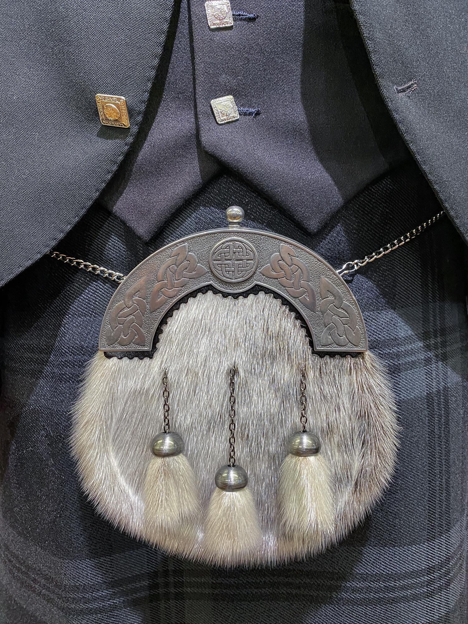 embroidered jacket cuff detail